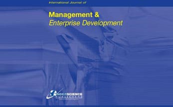 International Journal of Management and Enterprise Development